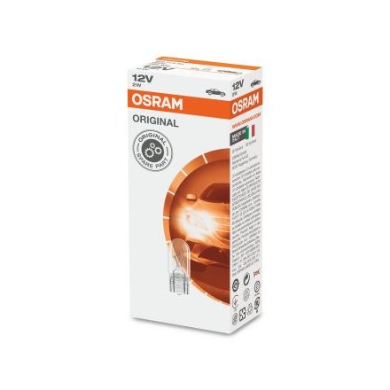 OSRAM 12V 2W W2.1x9.5d  STANDARD Doboz