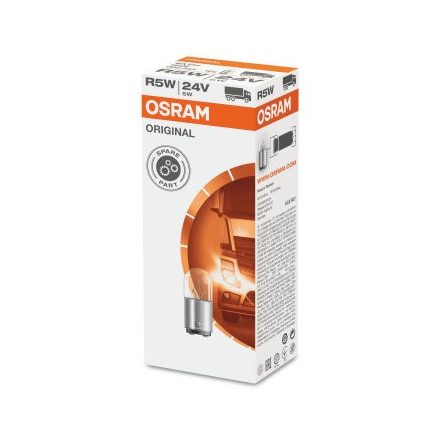 OSRAM 24V 5W BA15d  STANDARD Doboz