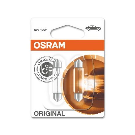 OSRAM 12V 10W SV8,5-9  STANDARD Duo Bliszter