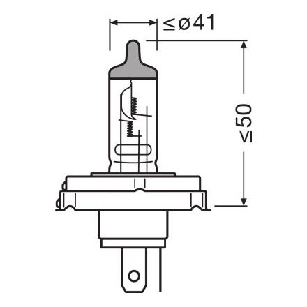 OSRAM 12V 100/90W P45t  OFF ROAD SUPER BRIGHT Doboz