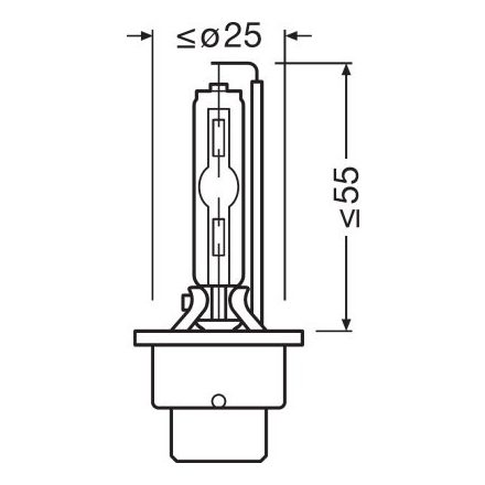 OSRAM 12/24V 35W P32d-2 "D2S" OFF ROAD XENARC COOL BLUE BOOST Duo-Box