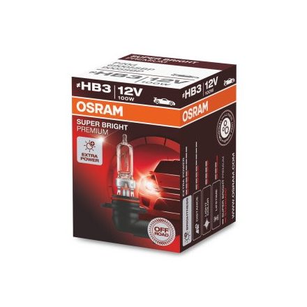 OSRAM 12V 100W P20D  OFF ROAD SUPER BRIGHT PREMIUM Doboz