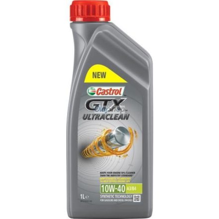 CASTROL GTX ULTRACLEAN 10W-40 A3/B4 1L