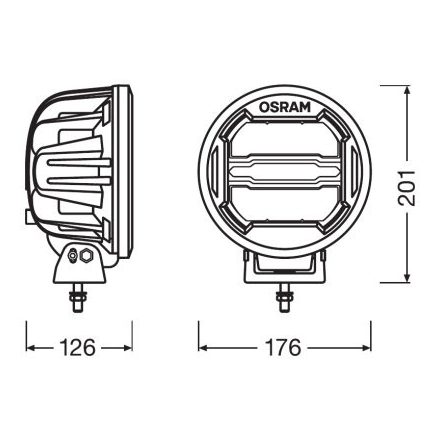 OSRAM 12/24V   on road LEDriving® LIGHTBAR Doboz