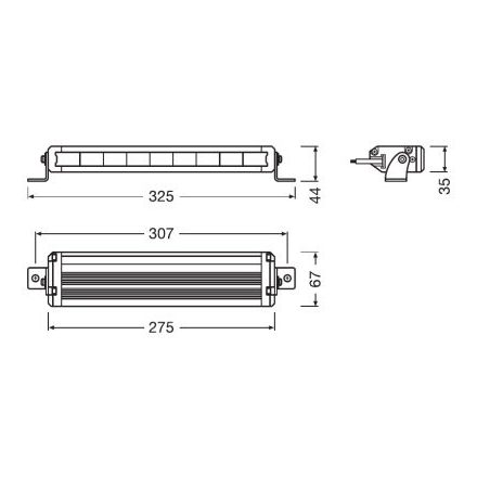 OSRAM    on road LEDriving® LIGHTBAR Doboz