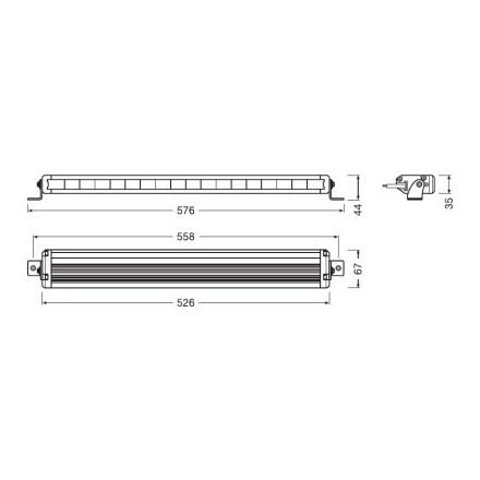 OSRAM    on road LEDriving® LIGHTBAR Doboz