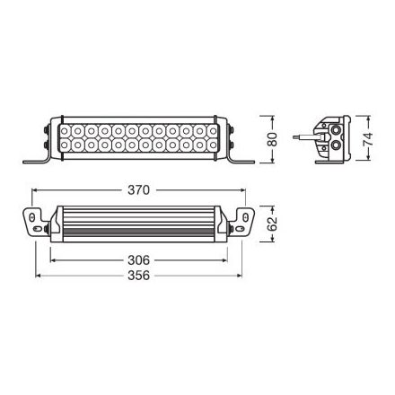 OSRAM    on road LEDriving® LIGHTBAR Doboz