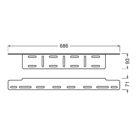 OSRAM    on road LEDriving® LIGHTBAR Doboz