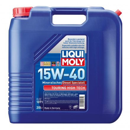 Liqui Moly Touring High Tech Diesel 15W-40 motorolaj 20l