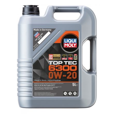 Liqui Moly Top Tec 6300 0W-20 motorolaj 5l