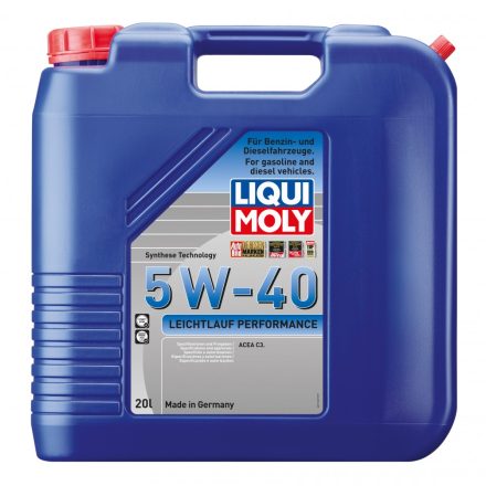 Liqui Moly Leichtlauf Performance 5W-40 motorolaj 20l