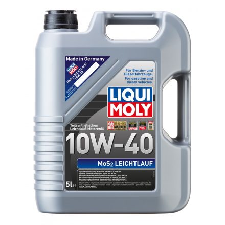 Liqui Moly MoS2 Leichtlauf 10W-40 spec. motorolaj 5l