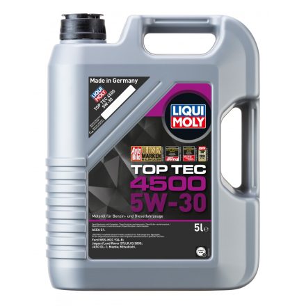 Liqui Moly Top Tec 4500 5W-30 motorolaj 5l