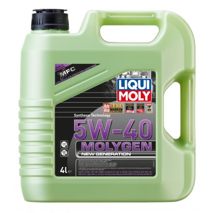 Liqui Moly Molygen New Generation 5W-40 spec. motorolaj 4l