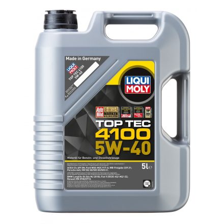 Liqui Moly Top Tec 4100 5W-40 motorolaj 5l