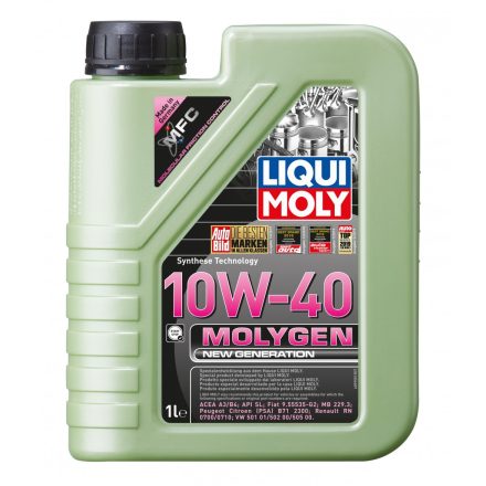 Liqui Moly Molygen New Generation 10W-40 spec. motorolaj 1l