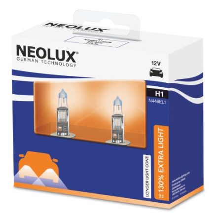 NEOLUX 12V 55W P14.5s H1 NEOLUX EXTRA LIGHT+130% Duo-Box