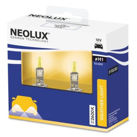 NEOLUX 12V 55W P14.5s "H1" NEOLUX WEATHER LIGHT Duo-Box