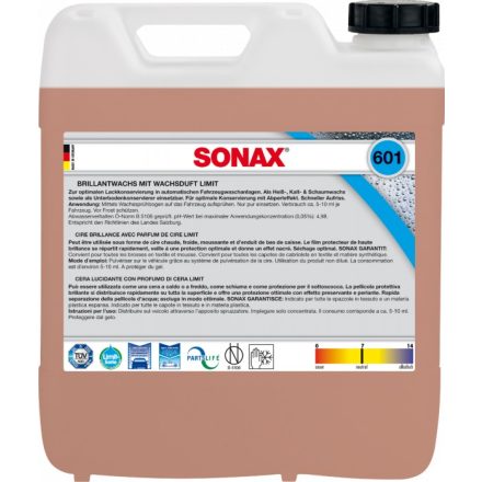 SONAX BRILLIÁNS GÉPI VIASZ 10L