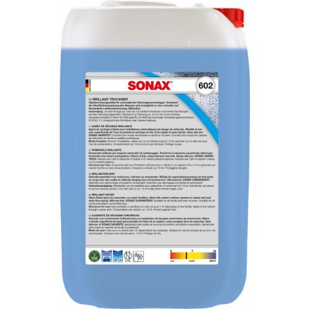 SONAX BRILLIÁNS GÉPI SZÁRÍTÓ 25L